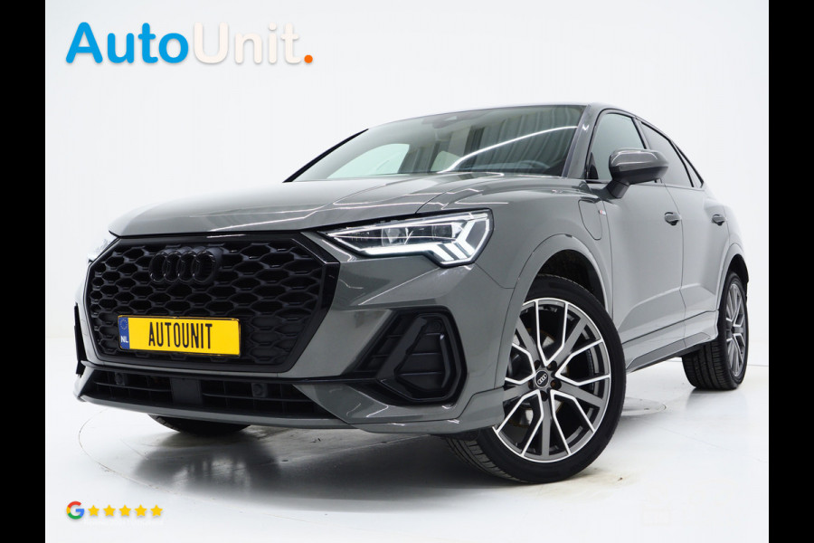 Audi Q3 Sportback 45 TFSI e S-Line Edition Black | LED | Keyless | Adaptive Cruise | Camera | Zwarte Hemel | Carplay