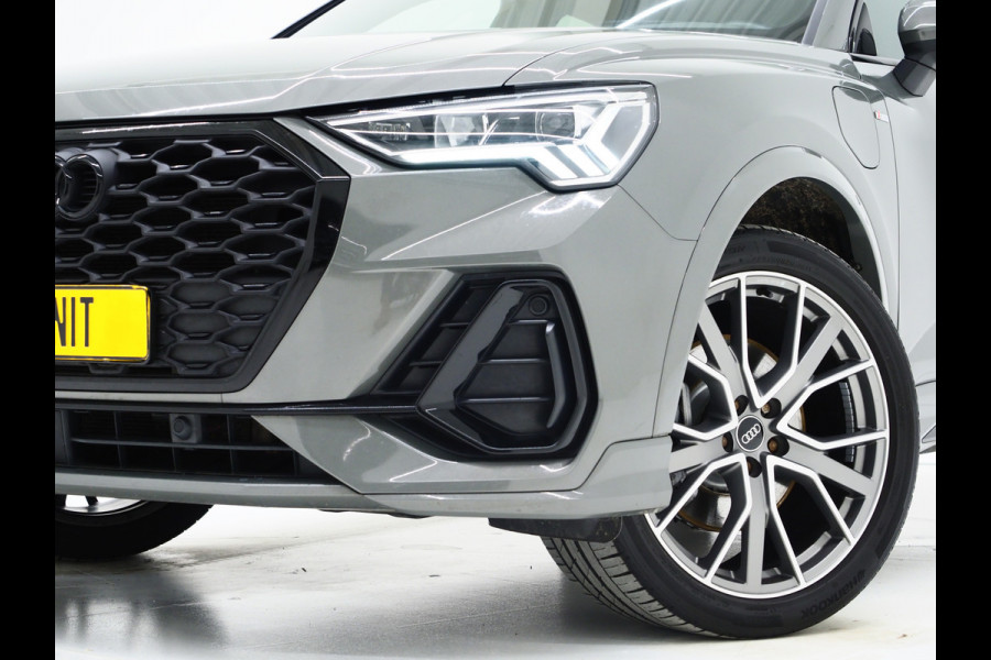 Audi Q3 Sportback 45 TFSI e S-Line Edition Black | LED | Keyless | Adaptive Cruise | Camera | Zwarte Hemel | Carplay