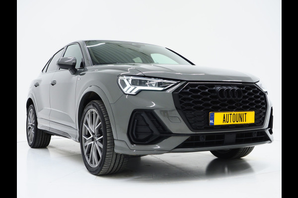 Audi Q3 Sportback 45 TFSI e S-Line Edition Black | LED | Keyless | Adaptive Cruise | Camera | Zwarte Hemel | Carplay