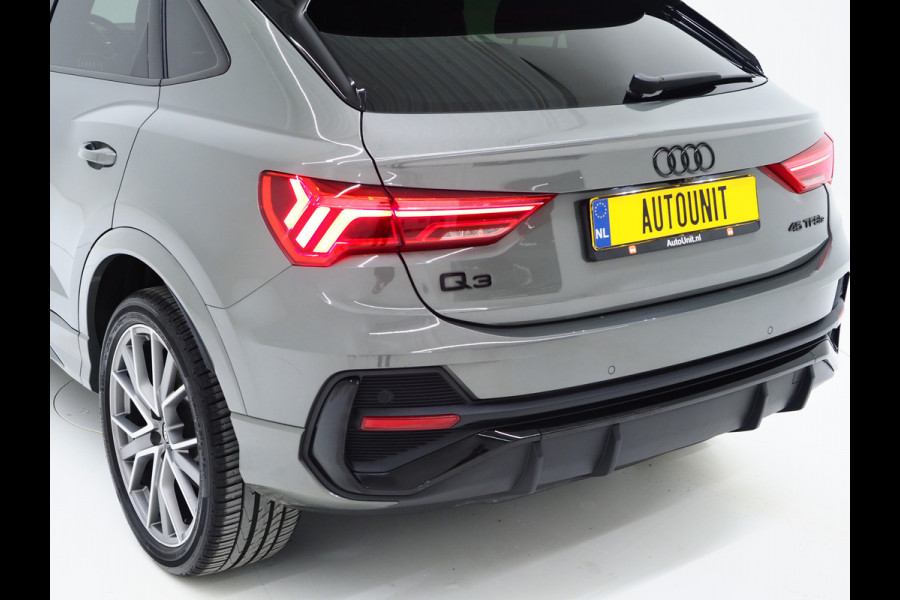 Audi Q3 Sportback 45 TFSI e S-Line Edition Black | LED | Keyless | Adaptive Cruise | Camera | Zwarte Hemel | Carplay