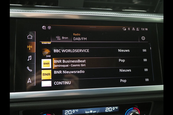 Audi Q3 Sportback 45 TFSI e S-Line Edition Black | LED | Keyless | Adaptive Cruise | Camera | Zwarte Hemel | Carplay