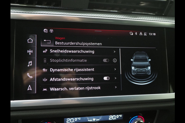 Audi Q3 Sportback 45 TFSI e S-Line Edition Black | LED | Keyless | Adaptive Cruise | Camera | Zwarte Hemel | Carplay