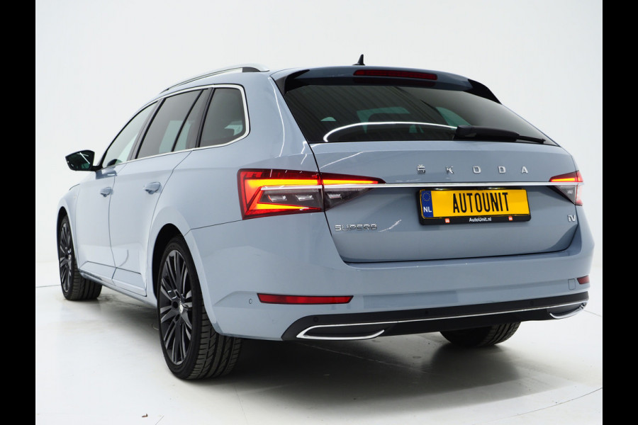 Škoda Superb Combi 1.4 TSI iV Laurin & Klement | Panoramadak | Massage | Canton | Trekhaak | 360 | Leder | Keyless | Adaptive Cruise