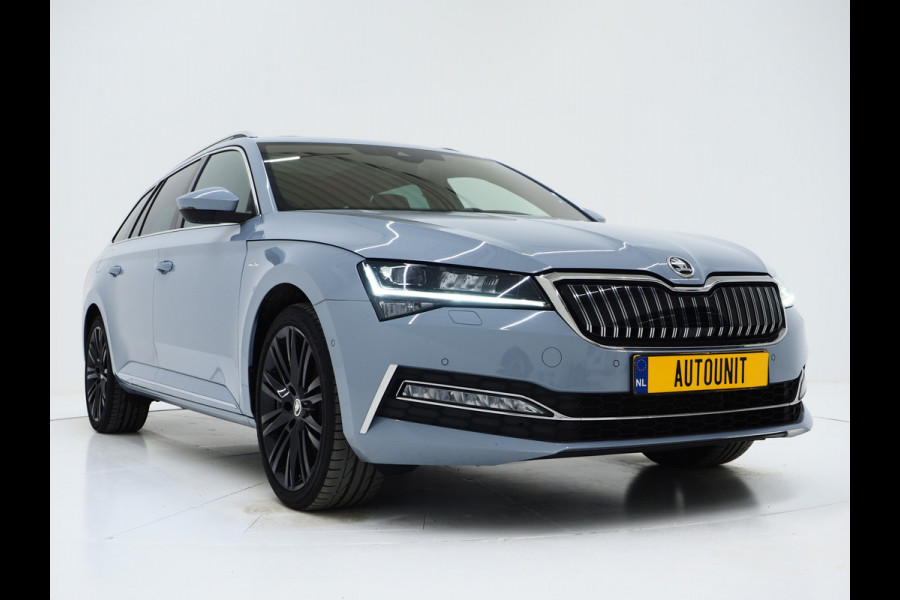 Škoda Superb Combi 1.4 TSI iV Laurin & Klement | Panoramadak | Massage | Canton | Trekhaak | 360 | Leder | Keyless | Adaptive Cruise