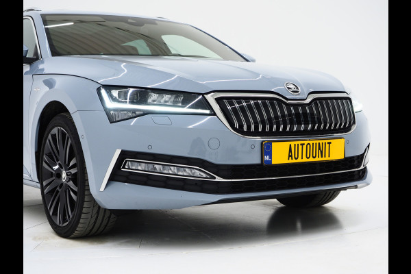 Škoda Superb Combi 1.4 TSI iV Laurin & Klement | Panoramadak | Massage | Canton | Trekhaak | 360 | Leder | Keyless | Adaptive Cruise