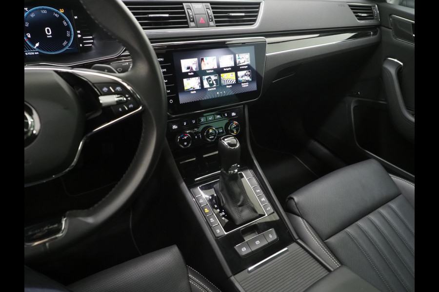 Škoda Superb Combi 1.4 TSI iV Laurin & Klement | Panoramadak | Massage | Canton | Trekhaak | 360 | Leder | Keyless | Adaptive Cruise