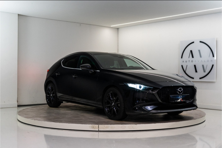 Mazda 3 2.0 e-SkyActiv-X M Hybrid 180 Luxury 187PK | NL AUTO+NAP | Bose | Leder | HUD | Elektr. Stoelen | VOL OPTIE! 12 MND Garantie