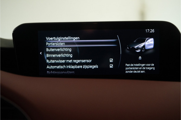 Mazda 3 2.0 e-SkyActiv-X M Hybrid 180 Luxury 187PK | NL AUTO+NAP | Bose | Leder | HUD | Elektr. Stoelen | VOL OPTIE! 12 MND Garantie