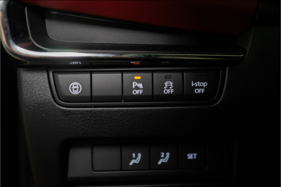 Mazda 3 2.0 e-SkyActiv-X M Hybrid 180 Luxury 187PK | NL AUTO+NAP | Bose | Leder | HUD | Elektr. Stoelen | VOL OPTIE! 12 MND Garantie