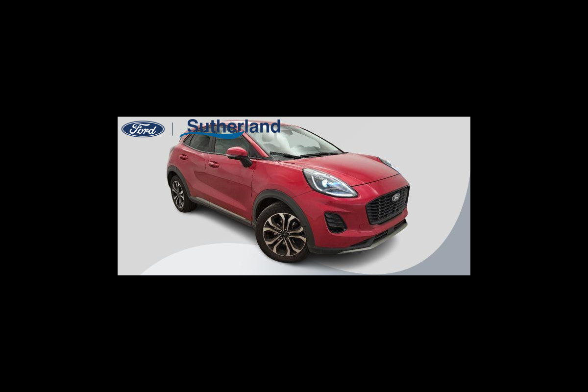 Ford Puma 1.0 EcoBoost Hybrid Titanium 125pk | SYNC 4 Navigatie | Winterpack | Reserve Wiel | Achteruitrijcamera
