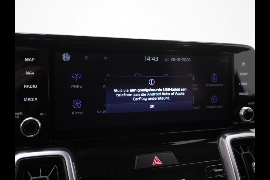Kia Sorento 1.6 T-GDI Plug-in Hybrid 4WD 7p. | Camera | Adaptive Cruise | Keyless | Virtual | Climate | DAB | Carplay