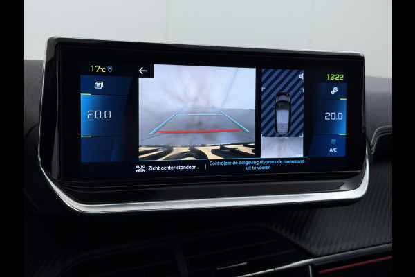 Peugeot e-208 EV GT-line 350 50kWh Pano-dak 360°Camera Leder/Alcantara Adaptive-Cruise Apple Carplay Android Auto Navi Ecc Pdc-a+v SOH 89% Stoelverwarming Led Lmv 17" Regen-Lichtsensor Privacy Glas Keyless DAB+ 1e Eigenaar Origineel Nederlandse Auto Dealeronderhouden Bomvol € 40.000 nieuw!