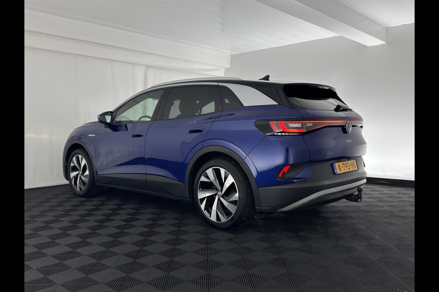 Volkswagen ID.4 First 77 kWh [ 3-Fase ] {SOH-83%} (INCL.BTW) *LEATHER-MICROFIBRE | FULL-LED | ADAPTIVE-CRUISE | HEATED-COMFORTSEATS | DIGI-COCKPIT | AMBIENT-LIGHT | NAVI-FULLMAP | PDC | TOWBAR | PRIVACY-GLASS | CAMERA | 20''ALU*