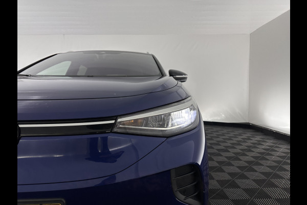 Volkswagen ID.4 First 77 kWh [ 3-Fase ] {SOH-83%} (INCL.BTW) *LEATHER-MICROFIBRE | FULL-LED | ADAPTIVE-CRUISE | HEATED-COMFORTSEATS | DIGI-COCKPIT | AMBIENT-LIGHT | NAVI-FULLMAP | PDC | TOWBAR | PRIVACY-GLASS | CAMERA | 20''ALU*