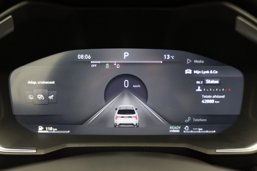 Lynk & Co 01 1.5 360° Camera, Panoramadak, Zwarte hemel, ACC, Apple Carplay, DAB, 20''