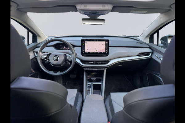 Škoda ENYAQ iV 80, panoramadak, achteruitrijcamera, stoel-stuurverwarming, 1/2 leder, vele opties,, eerste eigenaar