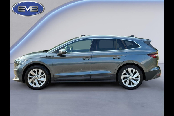 Škoda ENYAQ iV 80, panoramadak, achteruitrijcamera, stoel-stuurverwarming, 1/2 leder, vele opties,, eerste eigenaar