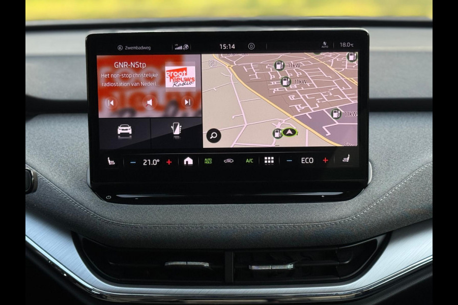 Škoda ENYAQ iV 80, panoramadak, achteruitrijcamera, stoel-stuurverwarming, 1/2 leder, vele opties,, eerste eigenaar