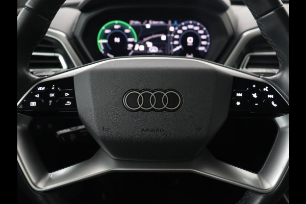 Audi Q4 e-tron 40 Launch edition Advanced 77 kWh | Warmtepomp | Adaptive cruise | Trekhaak | Camera | Stoelverwarming | Matrix LED | Carplay | Navigatie | Sportstoelen | Virtual Cockpit | Parkeerhulp