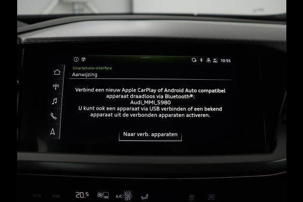 Audi Q4 e-tron 40 Launch edition Advanced 77 kWh | Warmtepomp | Adaptive cruise | Trekhaak | Camera | Stoelverwarming | Matrix LED | Carplay | Navigatie | Sportstoelen | Virtual Cockpit | Parkeerhulp