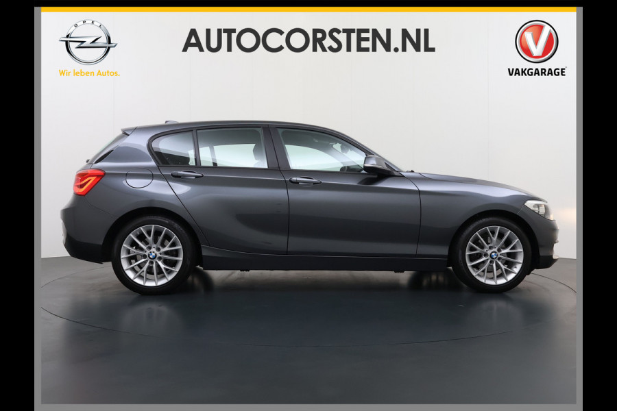 BMW 1-serie 118i AUT-8 Sport Navi Ecc Trekhaak Pdc Sportstoelen Corporate Edition Lmv 17" Regen-Lichtsensor Isofix Bluetooth Origineel Nederlandse Auto Zeer nette BMW 118I
