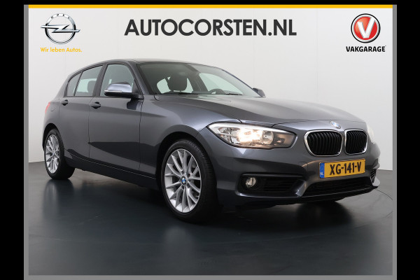 BMW 1-serie 118i AUT-8 Sport Navi Ecc Trekhaak Pdc Sportstoelen Corporate Edition Lmv 17" Regen-Lichtsensor Isofix Bluetooth Origineel Nederlandse Auto Zeer nette BMW 118I