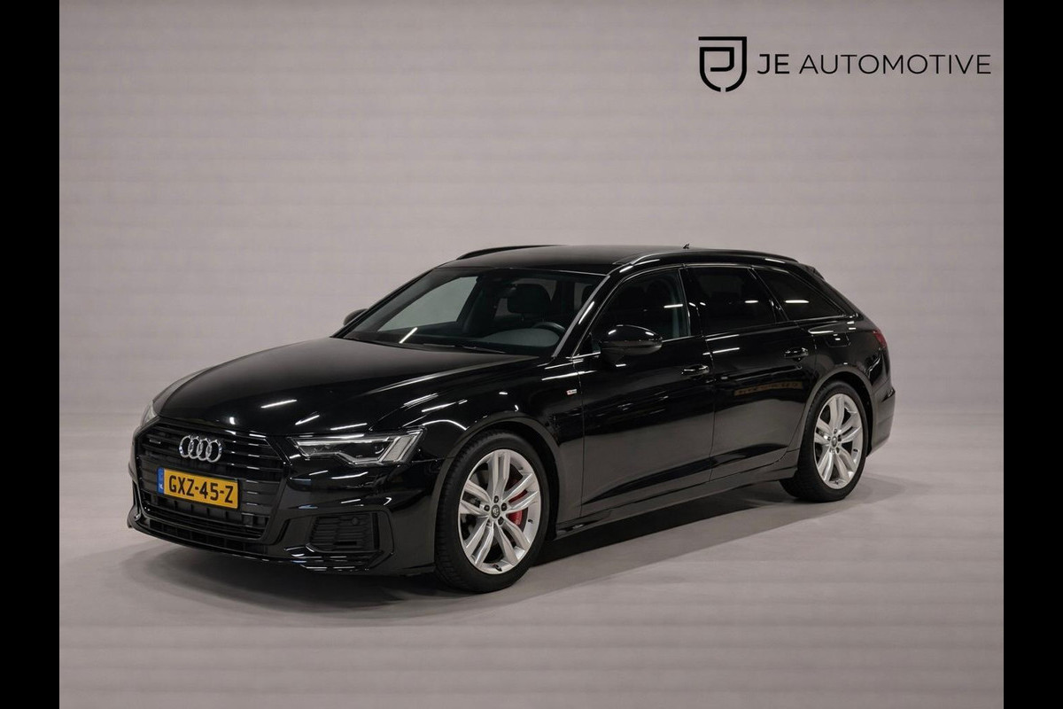 Audi A6 Avant 55 TFSI e Quattro S-Line 367PK, Black Optik, Pano, Apple Carplay, Android Auto, Cruise, Clima, Dealer Onderhouden