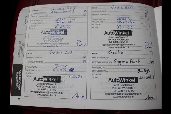 Alfa Romeo Giulia 2.0T Super | 320 PK | RAGAZZON EINDDEMPER | LEDEREN BEKLEDING | AFNEEMBARE TREKHAAK |