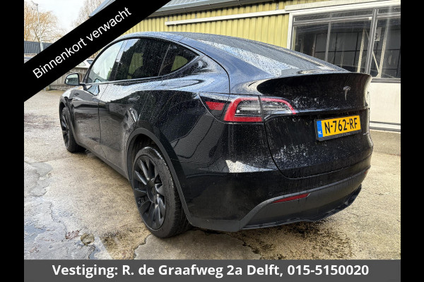 Tesla Model Y Long Range AWD 75 kWh SOH 84% | Navigatie | Leder | Stoelverwarming | FSD systeem AutoPilot