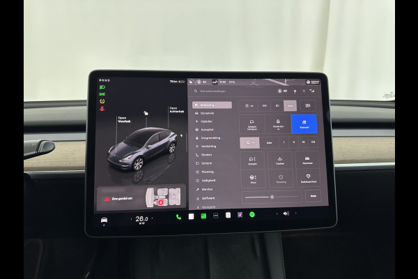 Tesla Model Y Long Range AWD 75 kWh [ 3-Fase-11kW ] {SOH-87%} (INCL-BTW) Aut. *PANO | AUTO-PILOT | LEATHER | NAVI-FULLMAP | MATRIX-LED | KEYLESS | CAMERA | DAB+ | HEATED-COMFORTSEATS | PRIVACY-GLASS | TOPVIEW |  19''ALU*