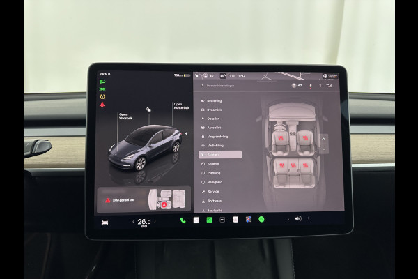 Tesla Model Y Long Range AWD 75 kWh [ 3-Fase-11kW ] {SOH-87%} (INCL-BTW) Aut. *PANO | AUTO-PILOT | LEATHER | NAVI-FULLMAP | MATRIX-LED | KEYLESS | CAMERA | DAB+ | HEATED-COMFORTSEATS | PRIVACY-GLASS | TOPVIEW |  19''ALU*