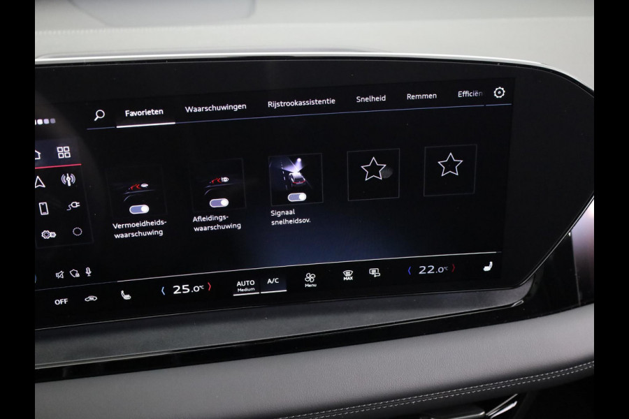 Audi Q6 e-tron Advanced edition 83Kwh 252 pk SUV | Tech pakket plus | Glazen panoramadak | Sportstoelen | Frunk |