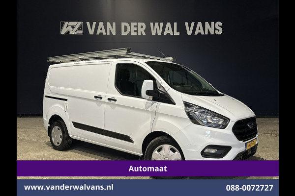 Ford Transit Custom 2.0 TDCI 130pk Automaat L1H1 Euro6 Airco | Navigatie | 2x Zijdeur | Imperiaal | Apple Carplay | LED Cruisecontrol, Android Auto, Stoelverwarming, Trekhaak, Parkeersensoren