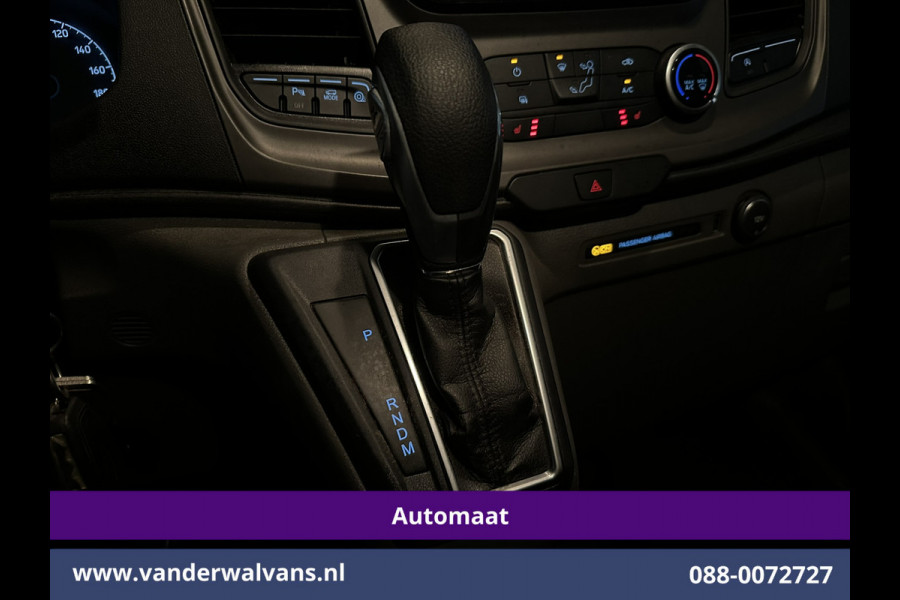 Ford Transit Custom 2.0 TDCI 130pk Automaat L1H1 Euro6 Airco | Navigatie | 2x Zijdeur | Imperiaal | Apple Carplay | LED Cruisecontrol, Android Auto, Stoelverwarming, Trekhaak, Parkeersensoren