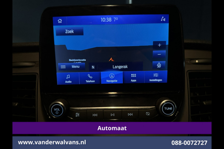 Ford Transit Custom 2.0 TDCI 130pk Automaat L1H1 Euro6 Airco | Navigatie | 2x Zijdeur | Imperiaal | Apple Carplay | LED Cruisecontrol, Android Auto, Stoelverwarming, Trekhaak, Parkeersensoren