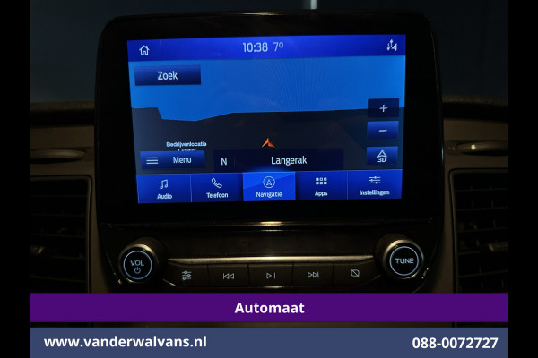 Ford Transit Custom 2.0 TDCI 130pk Automaat L1H1 Euro6 Airco | Navigatie | 2x Zijdeur | Imperiaal | Apple Carplay | LED Cruisecontrol, Android Auto, Stoelverwarming, Trekhaak, Parkeersensoren