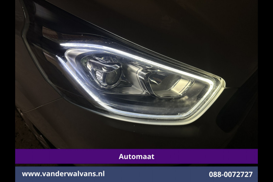 Ford Transit Custom 2.0 TDCI 130pk Automaat L1H1 Euro6 Airco | Navigatie | 2x Zijdeur | Imperiaal | Apple Carplay | LED Cruisecontrol, Android Auto, Stoelverwarming, Trekhaak, Parkeersensoren