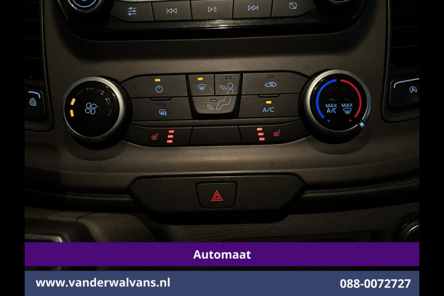 Ford Transit Custom 2.0 TDCI 130pk Automaat L1H1 Euro6 Airco | Navigatie | 2x Zijdeur | Imperiaal | Apple Carplay | LED Cruisecontrol, Android Auto, Stoelverwarming, Trekhaak, Parkeersensoren