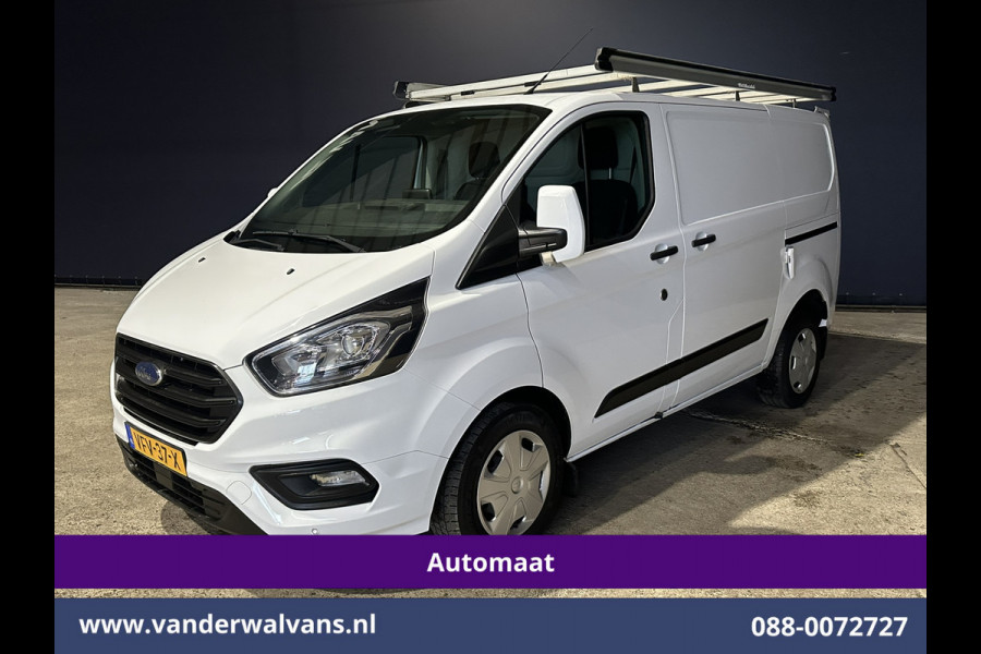 Ford Transit Custom 2.0 TDCI 130pk Automaat L1H1 Euro6 Airco | Navigatie | 2x Zijdeur | Imperiaal | Apple Carplay | LED Cruisecontrol, Android Auto, Stoelverwarming, Trekhaak, Parkeersensoren