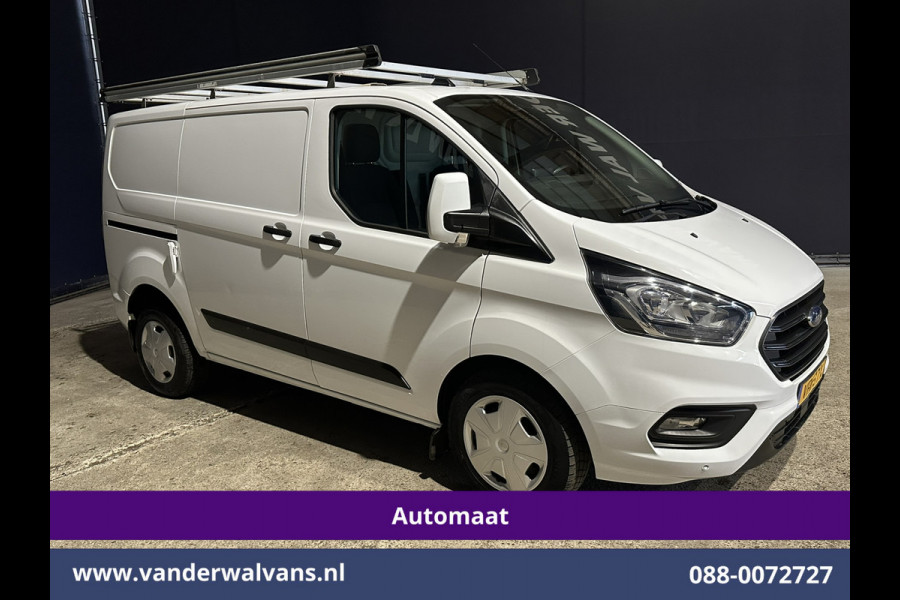 Ford Transit Custom 2.0 TDCI 130pk Automaat L1H1 Euro6 Airco | Navigatie | 2x Zijdeur | Imperiaal | Apple Carplay | LED Cruisecontrol, Android Auto, Stoelverwarming, Trekhaak, Parkeersensoren