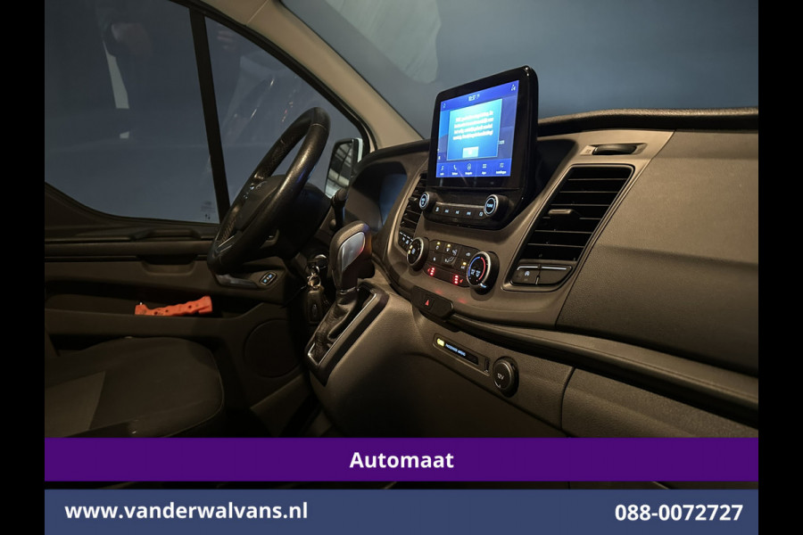 Ford Transit Custom 2.0 TDCI 130pk Automaat L1H1 Euro6 Airco | Navigatie | 2x Zijdeur | Imperiaal | Apple Carplay | LED Cruisecontrol, Android Auto, Stoelverwarming, Trekhaak, Parkeersensoren