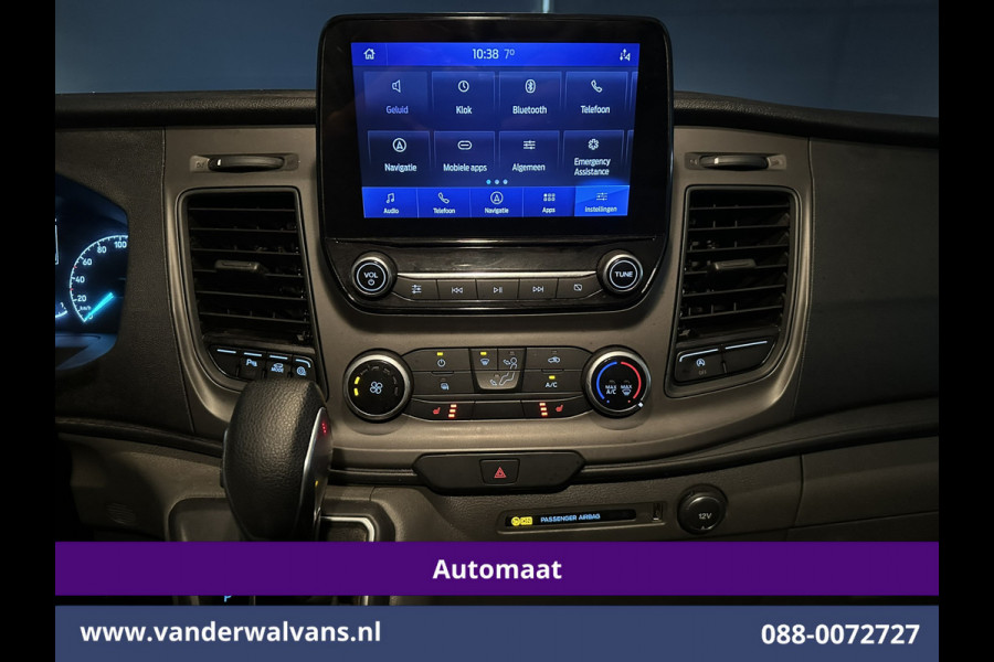 Ford Transit Custom 2.0 TDCI 130pk Automaat L1H1 Euro6 Airco | Navigatie | 2x Zijdeur | Imperiaal | Apple Carplay | LED Cruisecontrol, Android Auto, Stoelverwarming, Trekhaak, Parkeersensoren