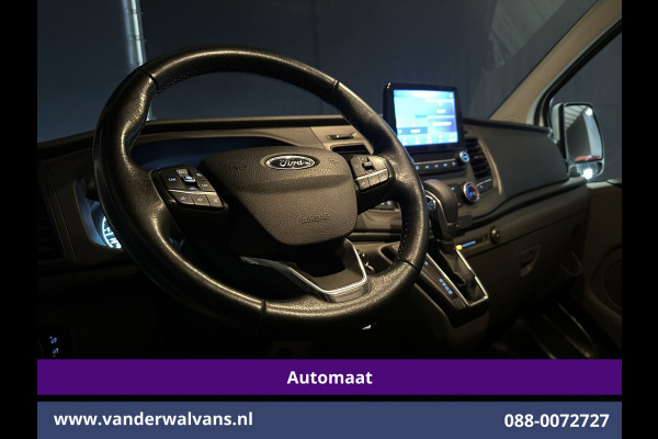 Ford Transit Custom 2.0 TDCI 130pk Automaat L1H1 Euro6 Airco | Navigatie | 2x Zijdeur | Imperiaal | Apple Carplay | LED Cruisecontrol, Android Auto, Stoelverwarming, Trekhaak, Parkeersensoren