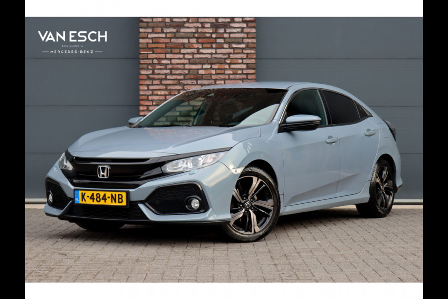 Honda Civic 1.0 i-VTEC Elegance | Adaptive Cruise Control | Stoelverwarming | Camera | Apple Carplay/Android Auto | Climate Control | DAB | Mistlampen |
