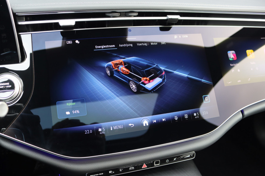 Mercedes-Benz E-Klasse Estate AMG 53 4MATIC+ Premium+ | Hyperscreen | Achterasbesturing | Distronic | Zonweringspakket | Trekhaak | Verwarmd Stuurwiel | HUD | Burmester | 3D-Display |