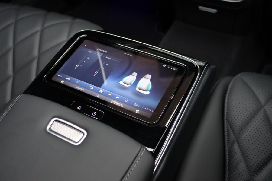 Mercedes-Benz S-Klasse 580 e 4MATIC Lang AMG Line | Airmatic | Achterasbesturing | Premium Entertainment Achter | HUD | Distronic+ | Burmester | Exclusief Nappa Leder | 3D-Display | Vlakkenverwarming | Zonweringspakket |