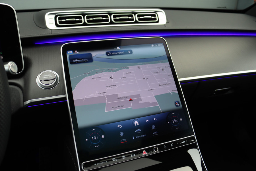 Mercedes-Benz S-Klasse 580 e 4MATIC Lang AMG Line | Airmatic | Achterasbesturing | Premium Entertainment Achter | HUD | Distronic+ | Burmester | Exclusief Nappa Leder | 3D-Display | Vlakkenverwarming | Zonweringspakket |