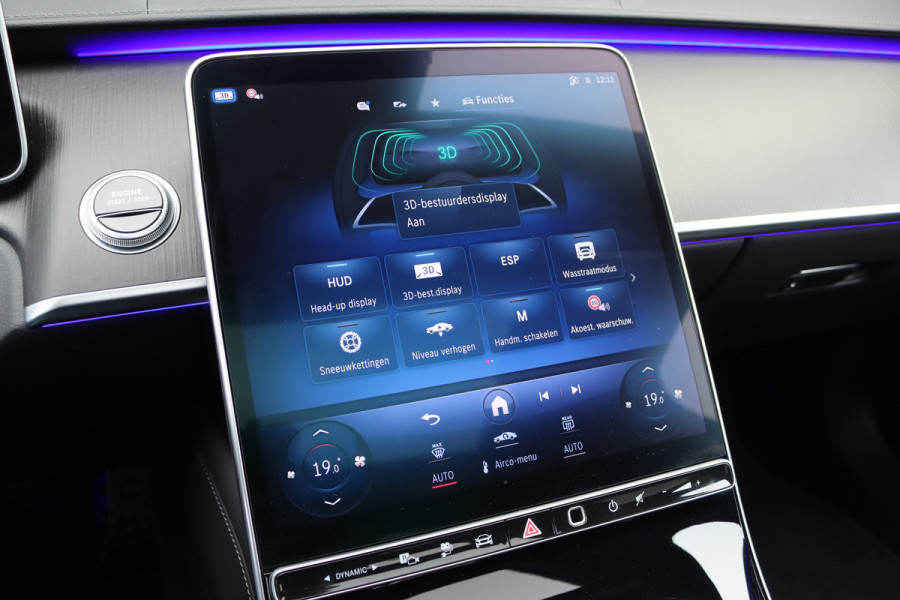 Mercedes-Benz S-Klasse 580 e 4MATIC Lang AMG Line | Airmatic | Achterasbesturing | Premium Entertainment Achter | HUD | Distronic+ | Burmester | Exclusief Nappa Leder | 3D-Display | Vlakkenverwarming | Zonweringspakket |