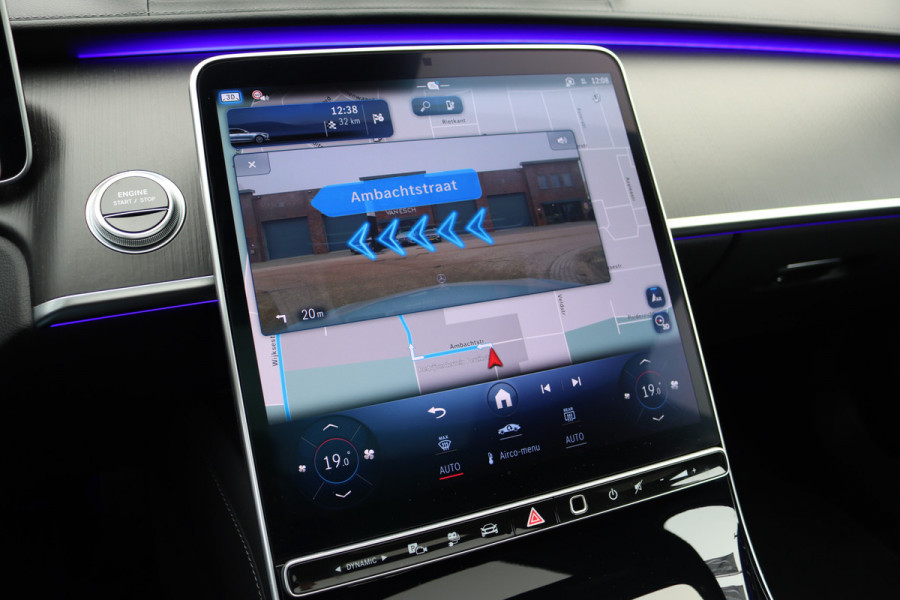 Mercedes-Benz S-Klasse 580 e 4MATIC Lang AMG Line | Airmatic | Achterasbesturing | Premium Entertainment Achter | HUD | Distronic+ | Burmester | Exclusief Nappa Leder | 3D-Display | Vlakkenverwarming | Zonweringspakket |