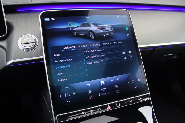 Mercedes-Benz S-Klasse 580 e 4MATIC Lang AMG Line | Airmatic | Achterasbesturing | Premium Entertainment Achter | HUD | Distronic+ | Burmester | Exclusief Nappa Leder | 3D-Display | Vlakkenverwarming | Zonweringspakket |